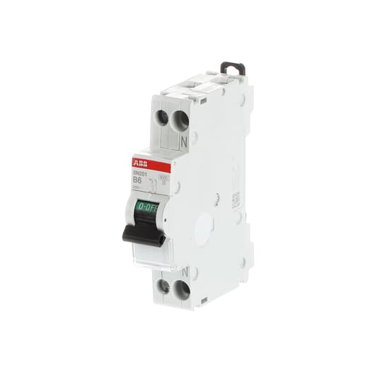 abb Miniature circuit breake sn201 2-poles 1+n b-char. 6a