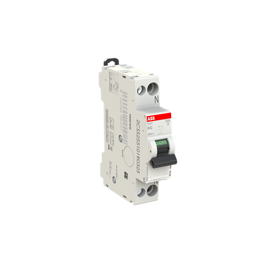 abb Miniature circuit breake sn201 2-poles 1+n b-char. 32a