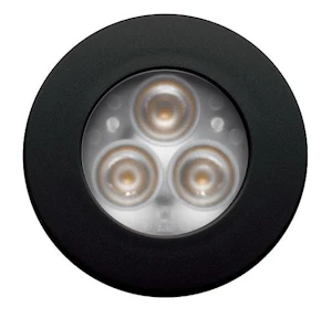 coolics Downlight set 5x3,2w_ip44 4000k svart, 5 x 2