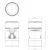 hella Kohdevalaisin standalone st200 st206 41w80 5000k wh