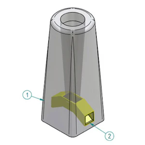 cetong Fundamentstomme 90-120 gul/700