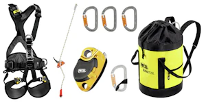 petzl Dampskyddsförpackning tank arbete paket fast 2