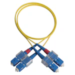 FIBERSNOR 2XSC-SC SM GUL 2M MINIBEND G657A1 2MM