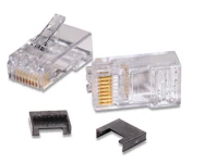 RJ45 8/8 STP KAT5E ENTRÅD SOLID RUND HP 100STK