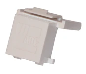 BLINDPLUGG KEYSTONE HVIT
