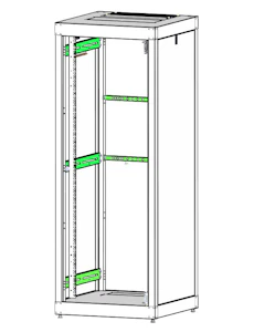 laukamo Cabinet 19in w600xd600xh1600 31u