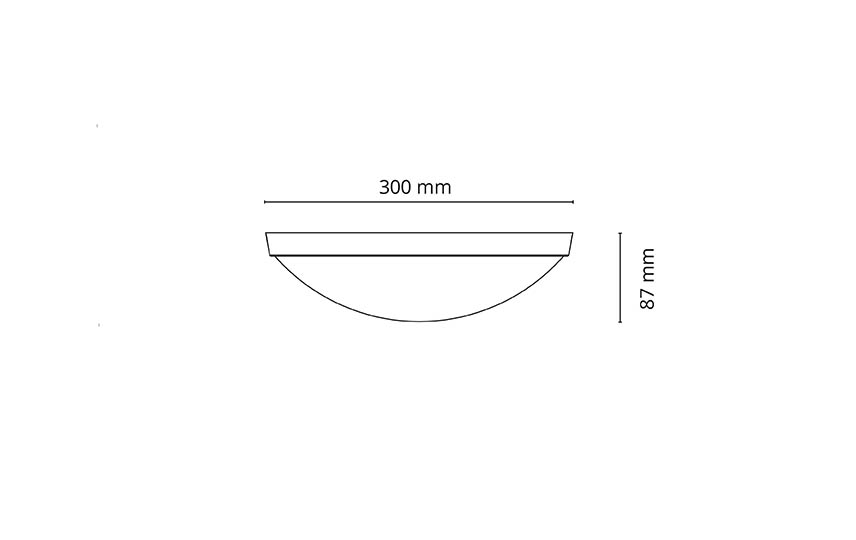 sg armaturen Orion hvit 20w led 4000k