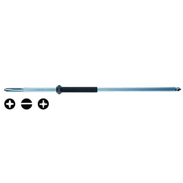 weidmüller Tverrspor bit momenttrekker, maks 0.6 nm, 0.5x3.0x175mm