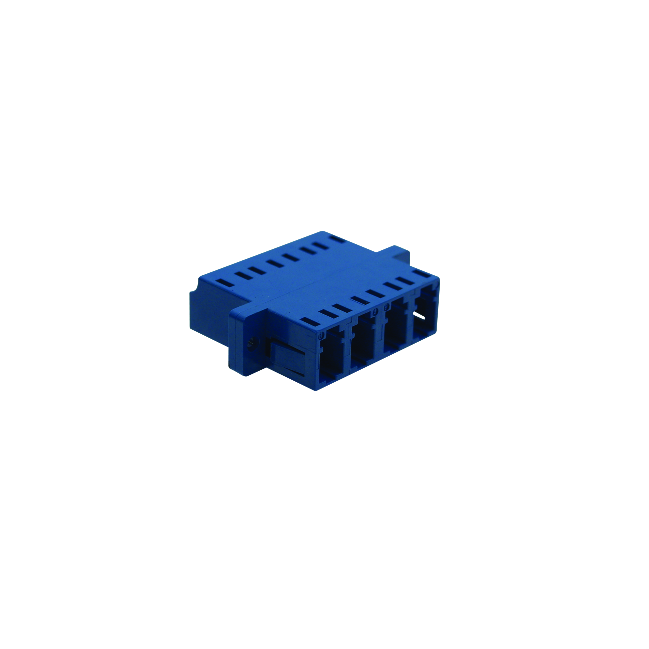 ADAPTER LC/UPC QUAD SM, BLÅ