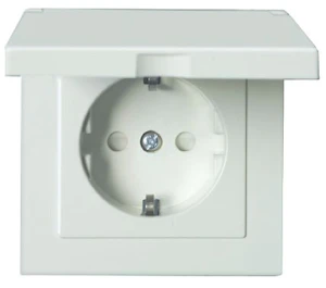 schneider electric Schukouttag m. centrumbr. 1-delatuttag med lock