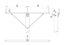 CROSSARM BARE LINE SH67