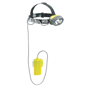 petzl Petzl headlamp e73 duobelt led5. halog+5xled