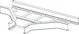 ensto T-piece 500mm nt450 systemal 4 500mm