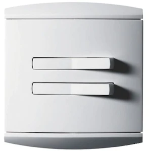 schneider electric Strömställare 6+6-strömställare d-trapp vit