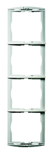 schneider electric Ram ram 4-fack utan gavlar