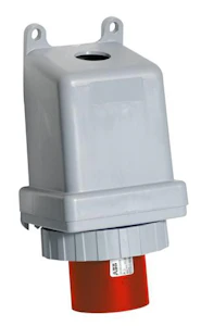 amphenol Väggintag 3125bs6w 125a -415v ip67 3p+e