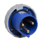 VÄGGINTAG 263BU6W 63A 200-250V IP67 2P+E