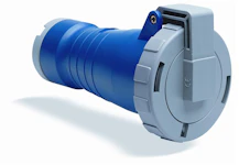 SKARVUTTAG 232C6W 32A 200-250V IP67 2P+E