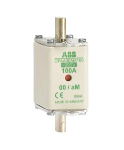 abb Handelfuse ofaa 00 am100, 690v, 100a