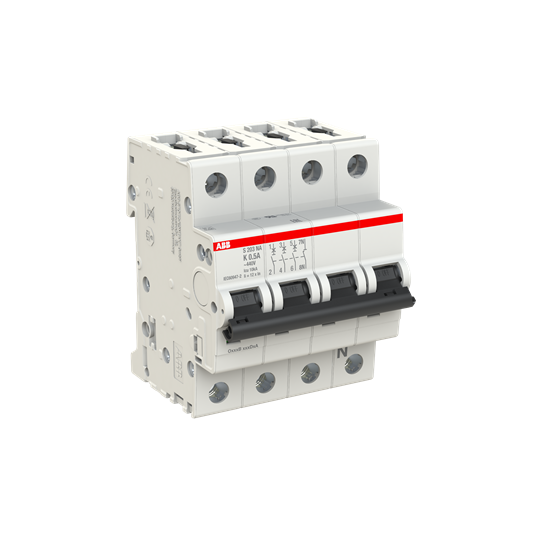 abb Johdonsuojakatkaisija stotz s203-k0.5na 4-nap k 0,5a