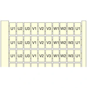 abb Marker card, rc65, 10x (1 rc65 10x(11-20) p