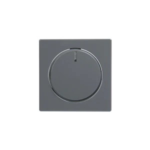 abb Centrumplatta dimmer, impressivo, grå