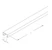 puk Fixing rail for clamps 3m b7-30s 30x15x1,5mm galvanized