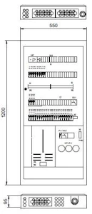abb Mittauskeskus uppo/pinta abb ym5t38s 2t 50a ip20c fe