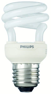 philips Lågenergilampa tornado 8w/827 e27 220-240v