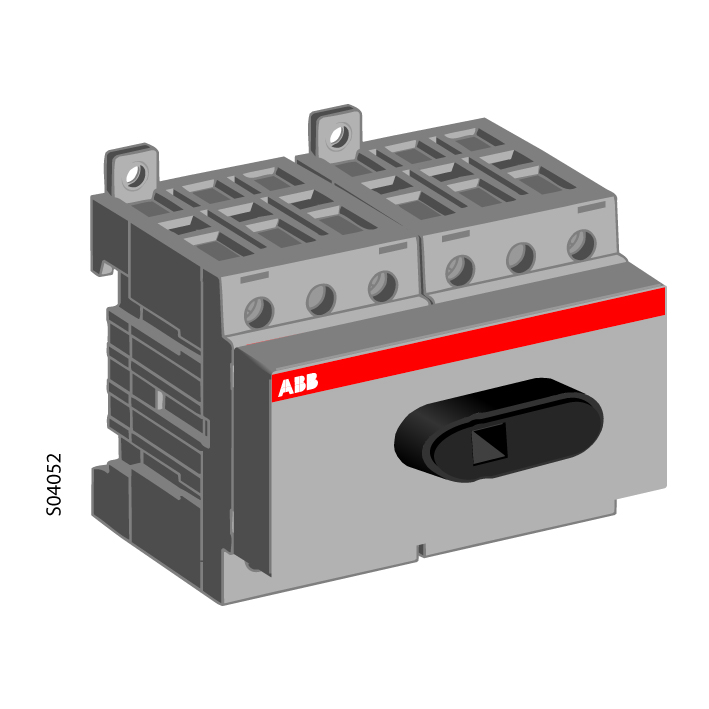 KUORMANKYTKIN VIPU ABB OT63F6 63A 6-NAP