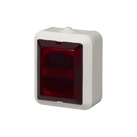 abb Signallampa, kosti kapslat, led 230v/25ma, röd