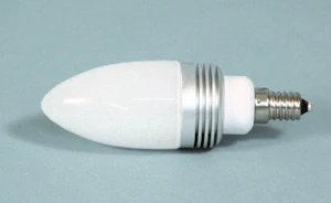 perel Led-lampa e14 230v 4w ww ljuslampa kort