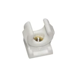 PUTKIPIDIN 1-OS AVOIN OPAL 15mm VALKOINEN 5KPL