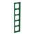 abb Cover frame 1725-286 5-gang