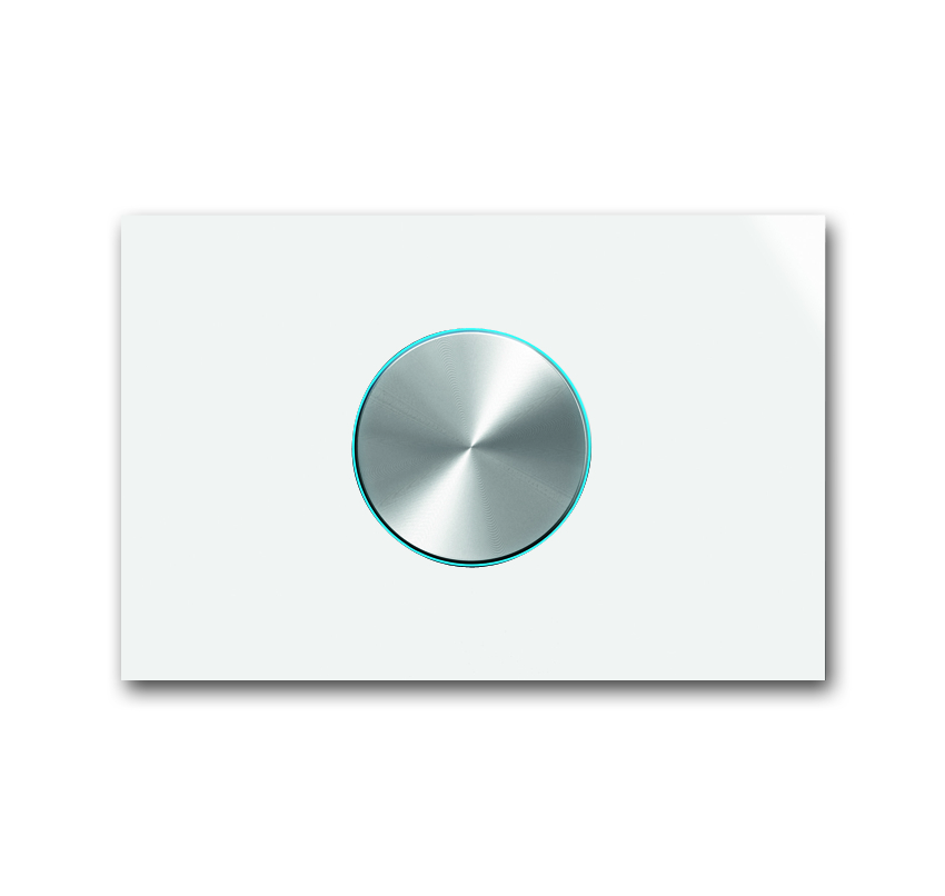 PUSH-BUTTON KNX ROTATION KNOP, WHITE