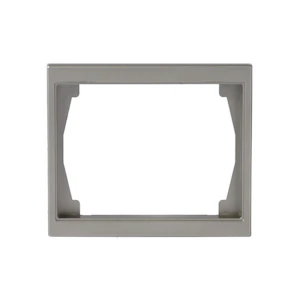 abb Cover frame impressivo 1-gang, 100mm, steel