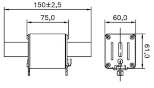 eaton Greppsäkring 315nhm2b-690 690vac am 315a 2
