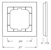 abb Cover frame 1721-286 1-gang