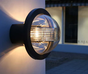 lk-design Wall luminaire origo globe antrasit