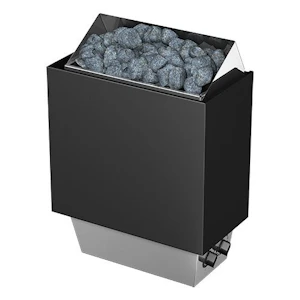 hyvä sauna Seinäkiuas oiva peruskiuas musta 6,4kw