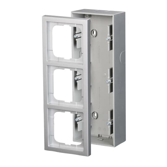 abb Ytkapsling 3-fack,80mm,dj54mm,aluminium