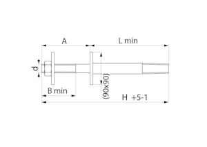 ensto Tugivarras sdi30/37-le sot24.10 m24 h=215mm