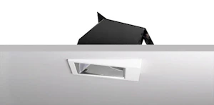 fagerhult Infällbar universalarmatur pleiad led ww 2000lm black 4k