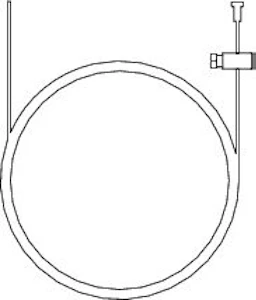 global trac Lighting track accessory skb34-1 ripustusvaijeri 1,5m