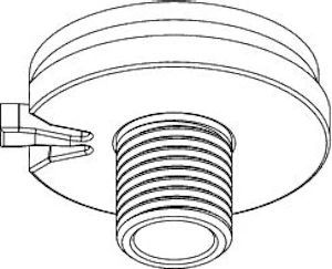 global trac Kontaksskenstillbehör xtsa360/12-1 nippeli m10x1 gr