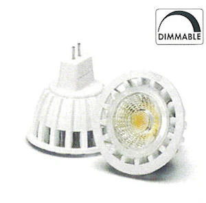 rinaldo Led-lampa rinaldo 7w 24d 3k 410lm gu5.3 dim 12v