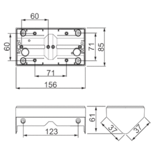 abb Pintakehys impressivo 2-os, 85mm, kulma, ant
