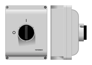 norwesco Safety switch eswp2 440 4x40a 500v 15kw ip65