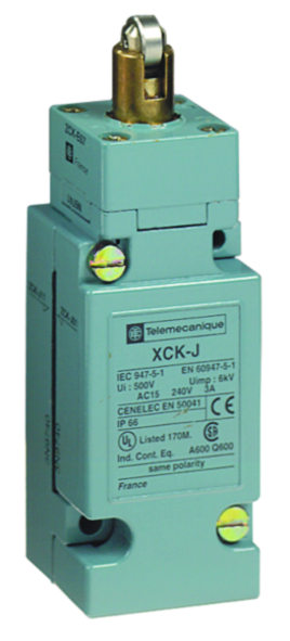 telemecanique Endebryter, metall 1no+1nc xckj1167