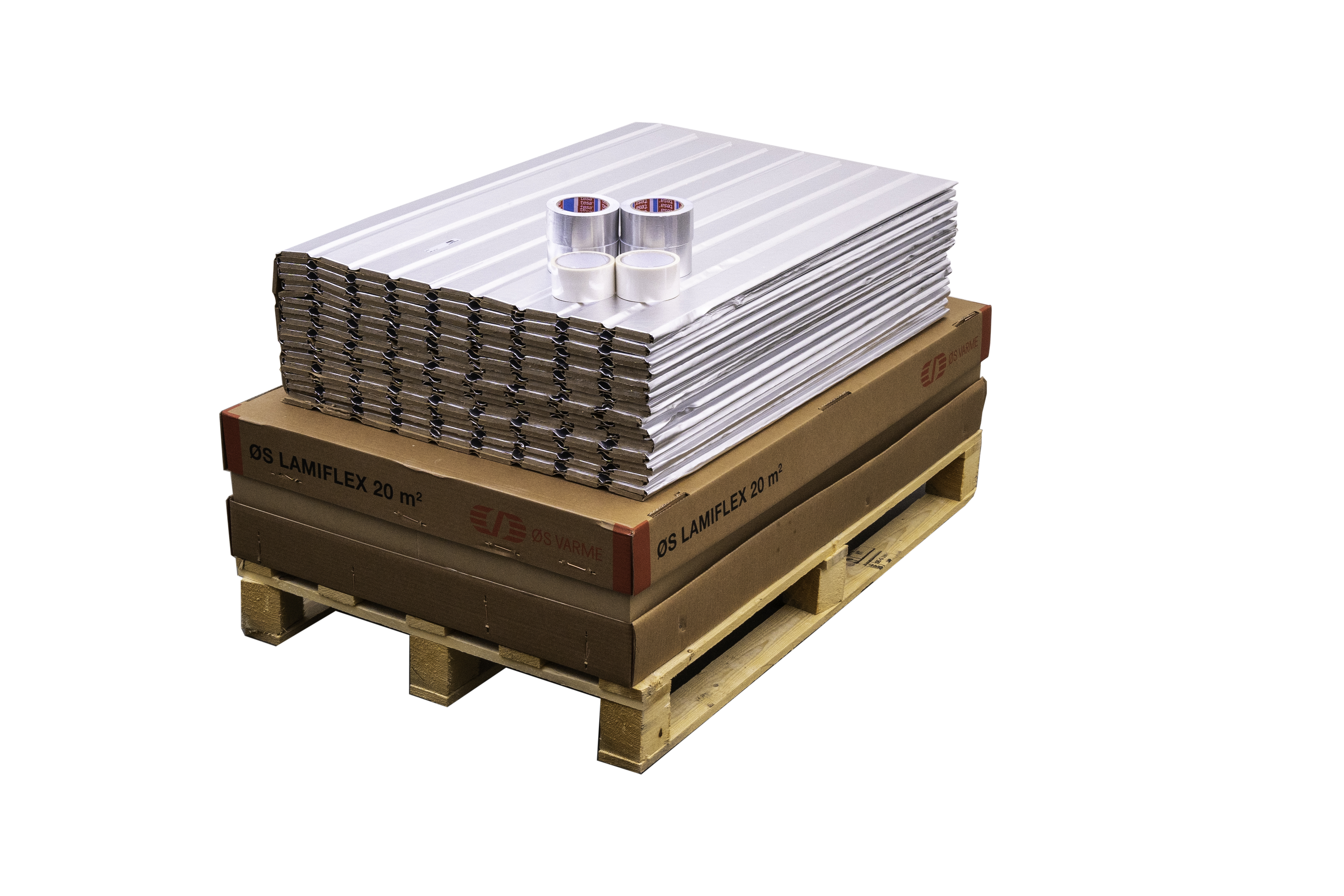ØS LAMIFLEX 20M2 INKL TAPE ØS VARME